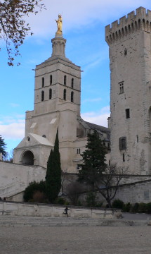 Avignon – Métropole ND des Doms – Porche et façade ouest – En partenariat avec Didier Repellin, ACMH